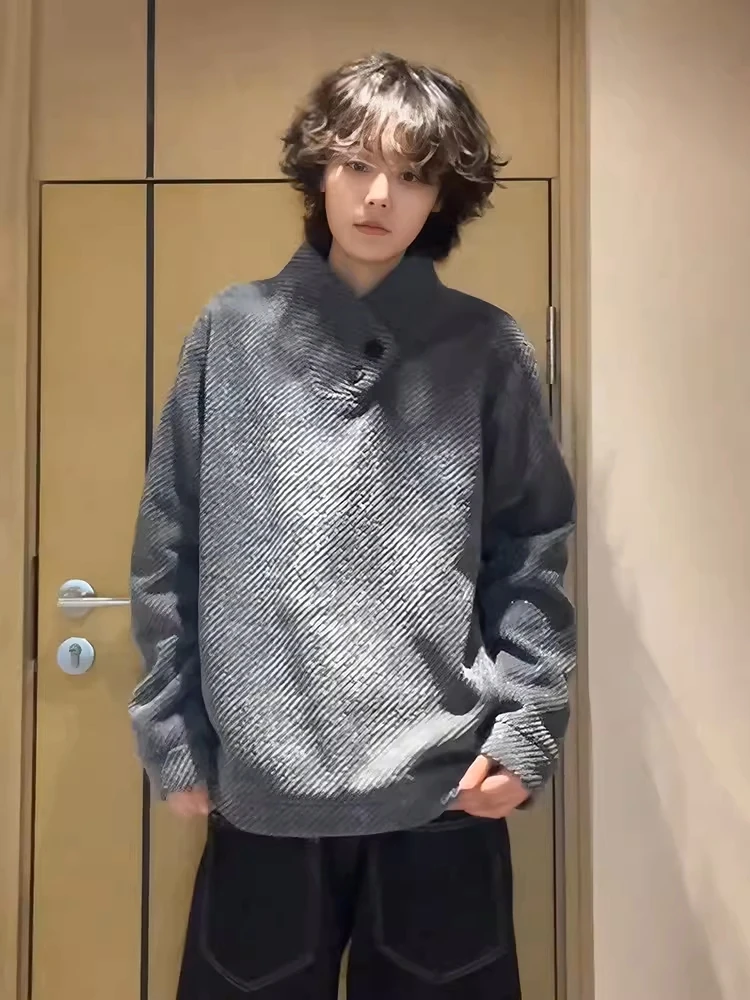 Thiened Fce Hoodie Men's Spring Faion Casual Long Sve V-Ne Sweatirt Youthful Sle Inner Wear for Teens
Thiened Fce Hoodie Men's Spring Faion Casual Long Sve V-Ne Sweatirt Youthful Sle Inner Wear for Teens