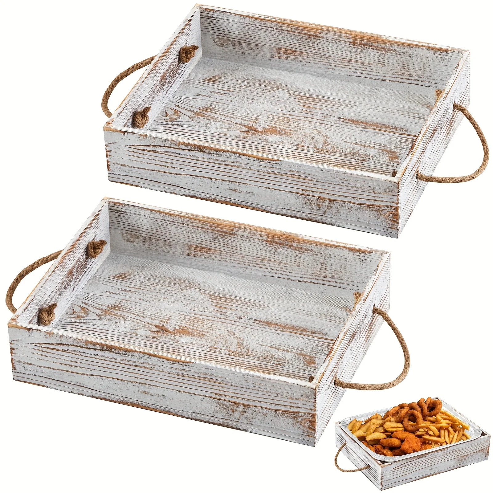 Of 2 Wooden Holders for Aluminum Foil Pans, Designed for 9 X 13 Disposable Baking Tins, Perfect for Serving Food, Desserts, And Cakes at Parties And Weddings (Vintage White)
Of 2 Wooden Holders for Aluminum Foil Pans, Designed for 9 X 13 Disposable Baking Tins, Perfect for Serving Food, Desserts, And Cakes at Parties And Weddings (Vintage White)