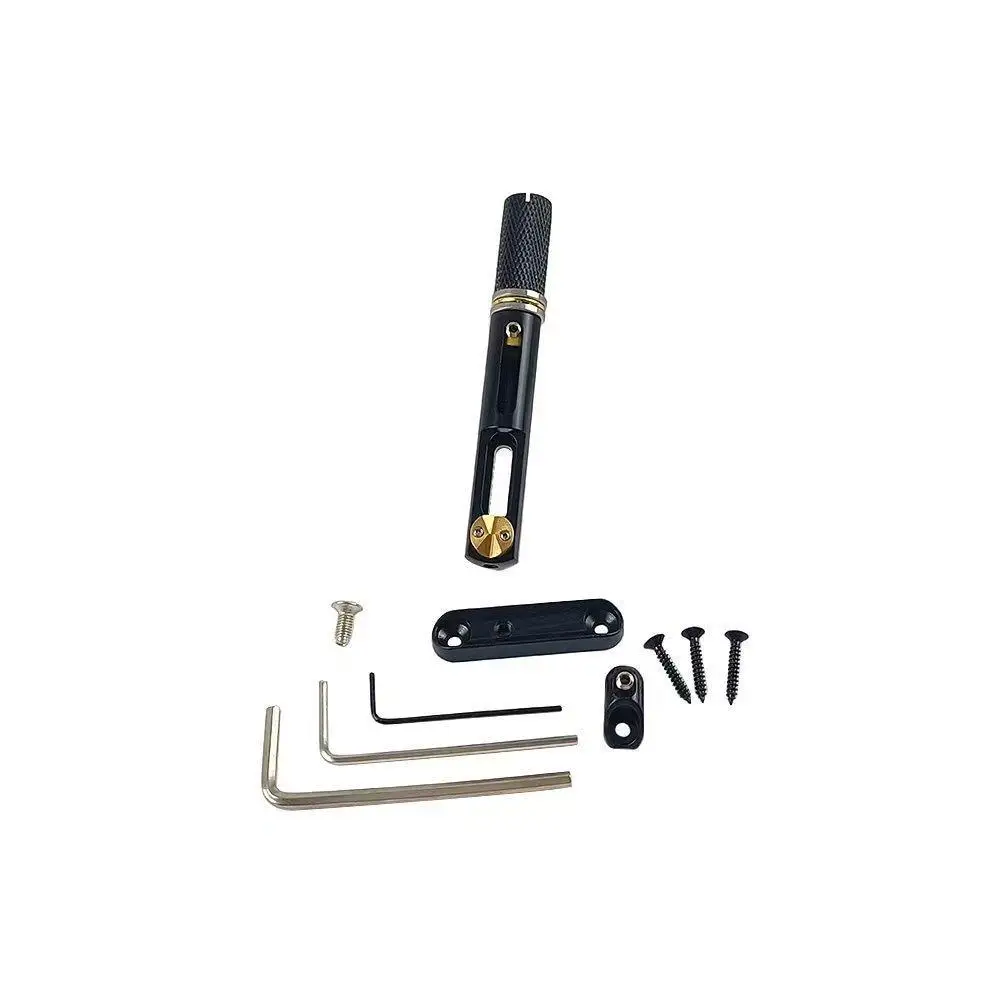 Guitar Headless Bridge Stainless Steel Single Bridge Accessories With Wrench Screw Nut For Fanned Fret Guitar
Guitar Headless Bridge Stainless Steel Single Bridge Accessories With Wrench Screw Nut For Fanned Fret Guitar