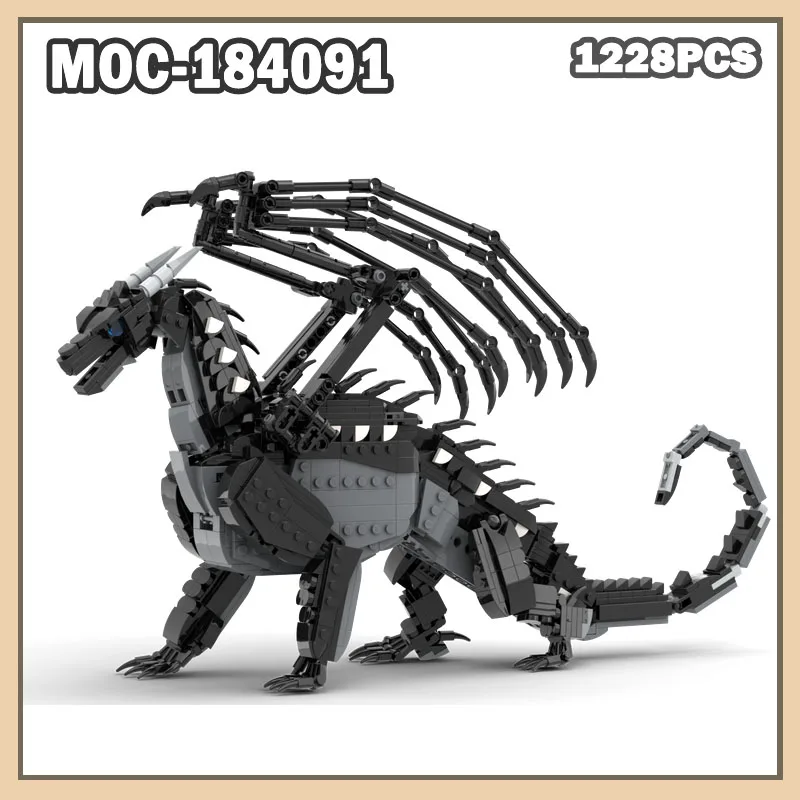 MOC-244346 MOC NightWing (Wings of Fire) Building Blocks Creative Animal Dragon Education Toy Kit Fun 1228PCS Birthday Gift
MOC-244346 MOC NightWing (Wings of Fire) Building Blocks Creative Animal Dragon Education Toy Kit Fun 1228PCS Birthday Gift