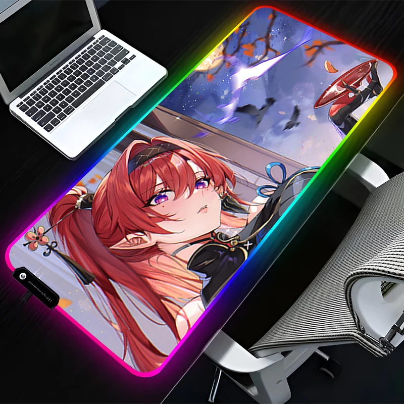 RGB LED Mouse Pad Computer Desk Accessories Mouse Mat Rubber HD Keyboard Pad Non Slip W-wuthering Waves Yinlin Mousepad Desk Mat
RGB LED Mouse Pad Computer Desk Accessories Mouse Mat Rubber HD Keyboard Pad Non Slip W-wuthering Waves Yinlin Mousepad Desk Mat