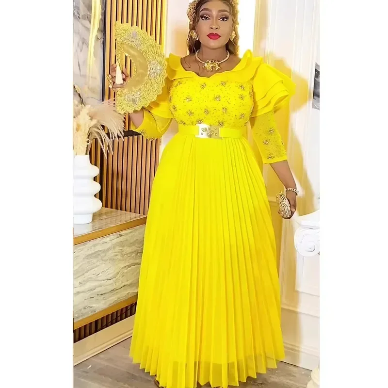 Африканские вечерние платья больших размеров по индивидуальному заказу для женщин, новинка 2023 года, модное свадебное вечернее платье Dashiki Ankara, элегантное мусульманское платье в Турции
Африканские вечерние платья больших размеров по индивидуальному заказу для женщин, новинка 2023 года, модное свадебное вечернее платье Dashiki Ankara, элегантное мусульманское платье в Турции