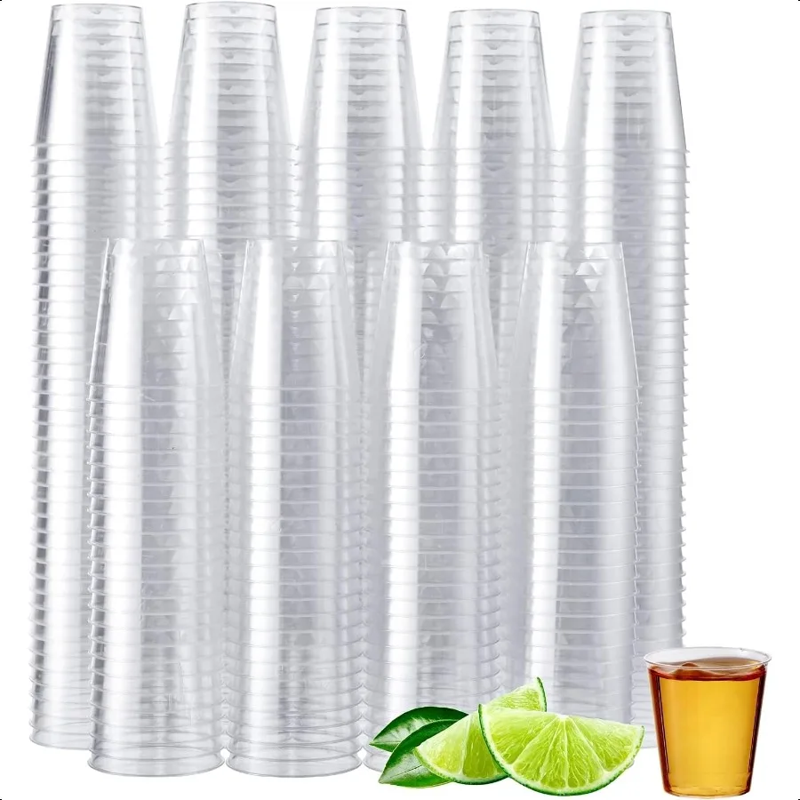300 Crystal Clear Plastic Shot Glasses 1oz Mini Shot Glasses Plastic Shot Cups Wine Tasting Cups Plastic Jello Shot Cups Party
300 Crystal Clear Plastic Shot Glasses 1oz Mini Shot Glasses Plastic Shot Cups Wine Tasting Cups Plastic Jello Shot Cups Party