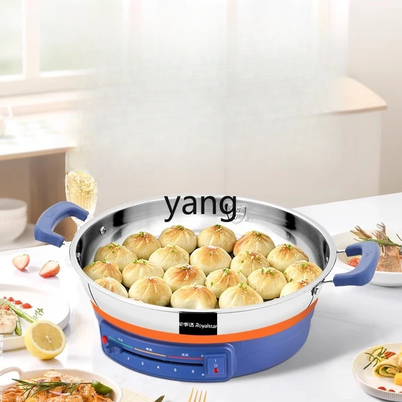 LMM electric frying pan stainless steel electric cake pan household deepened and enlarged multi-functional pancake pan
LMM electric frying pan stainless steel electric cake pan household deepened and enlarged multi-functional pancake pan