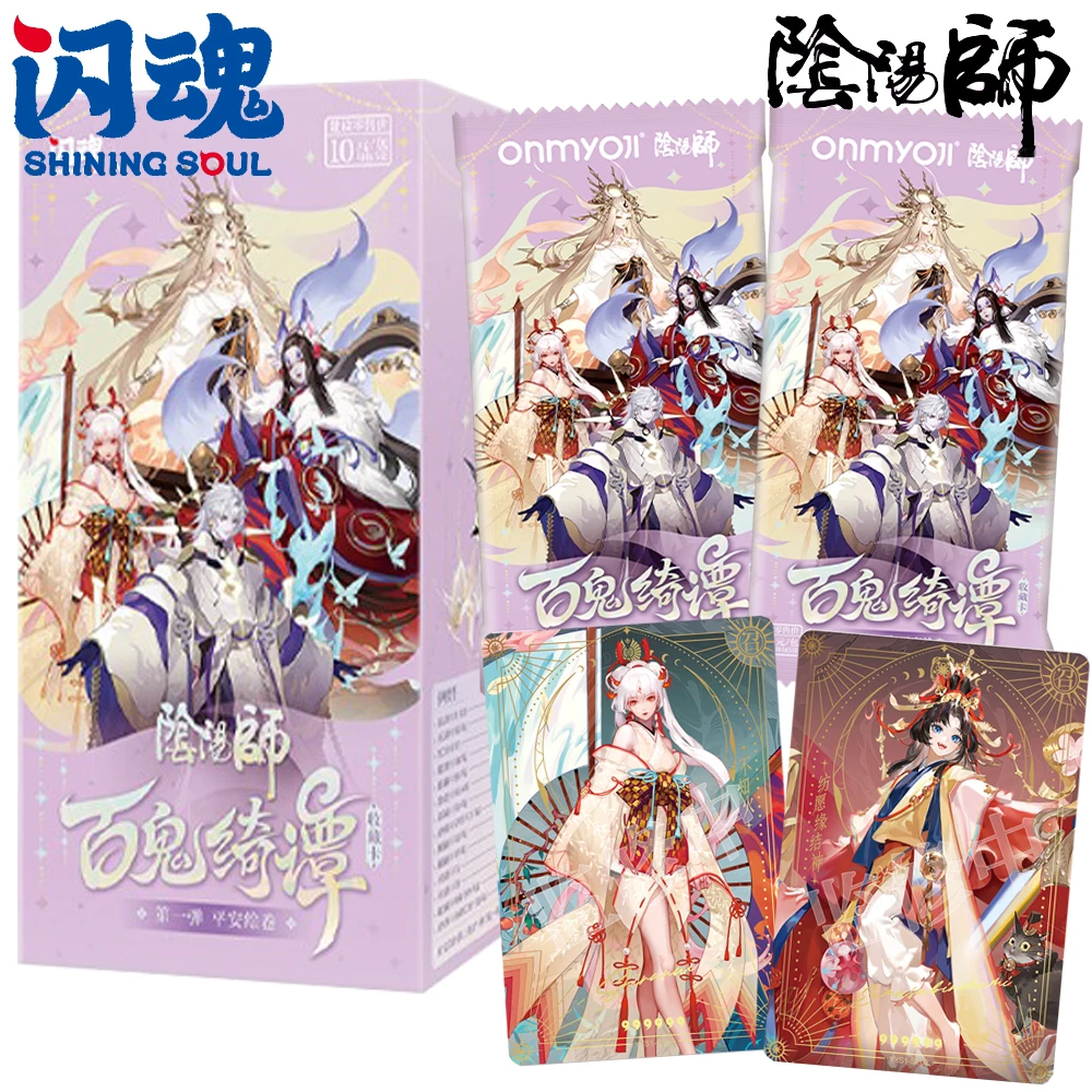 Shining Soul Original Onmyoji Collection Cards 3D Role Playing Game Exquisite Anime Art Style Shikigami Summoning Cards Gifts
Shining Soul Original Onmyoji Collection Cards 3D Role Playing Game Exquisite Anime Art Style Shikigami Summoning Cards Gifts