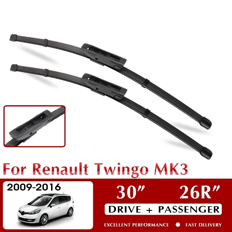 Wiper Car Wiper Blade for Renault Grand Scenic 3 2009-2016 Windshield Windscreen Front Window Accessories 30"+26R" LHDRHD
Wiper Car Wiper Blade for Renault Grand Scenic 3 2009-2016 Windshield Windscreen Front Window Accessories 30"+26R" LHDRHD