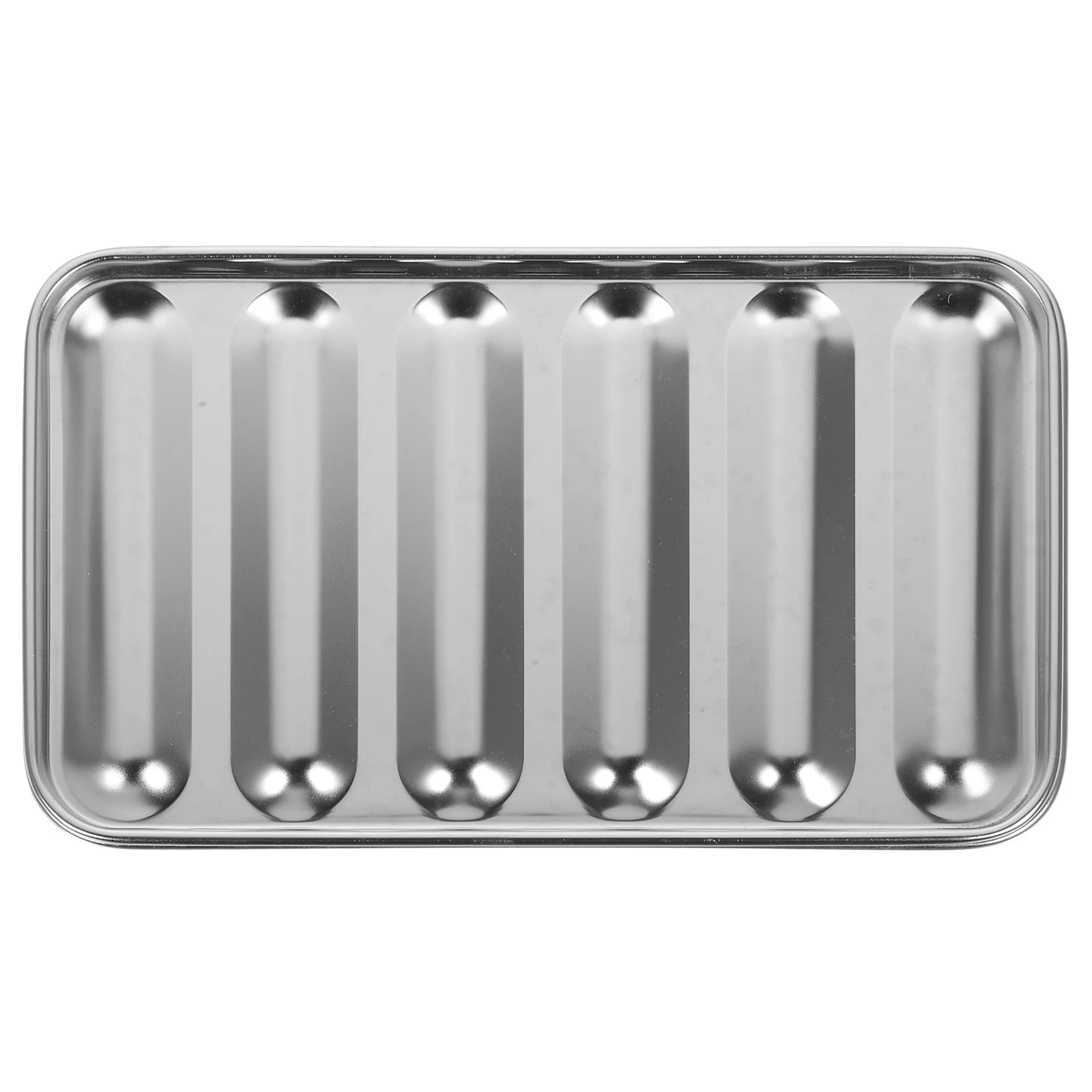 Sausage Mold Stainless Kitchen Bakeware Household Baking Steaming Steamed Ham Hot Dog Roasting Tray
Sausage Mold Stainless Kitchen Bakeware Household Baking Steaming Steamed Ham Hot Dog Roasting Tray