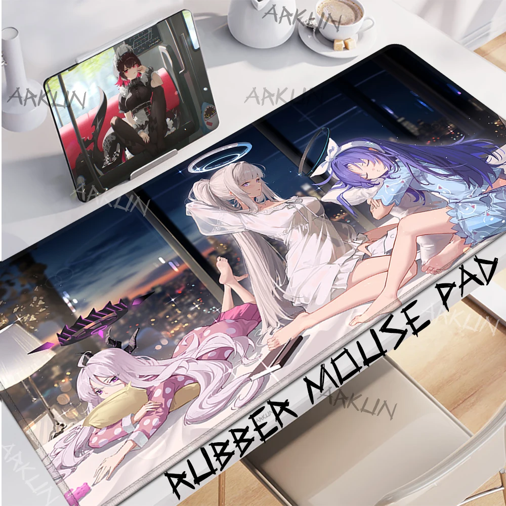Kawaii Pretty Yuuka Hina Noa Hot Blue Archive Mouse pad Computer New XXL Keyboard Mat Gamer Soft Office Carpet Table Desktop Pad
Kawaii Pretty Yuuka Hina Noa Hot Blue Archive Mouse pad Computer New XXL Keyboard Mat Gamer Soft Office Carpet Table Desktop Pad