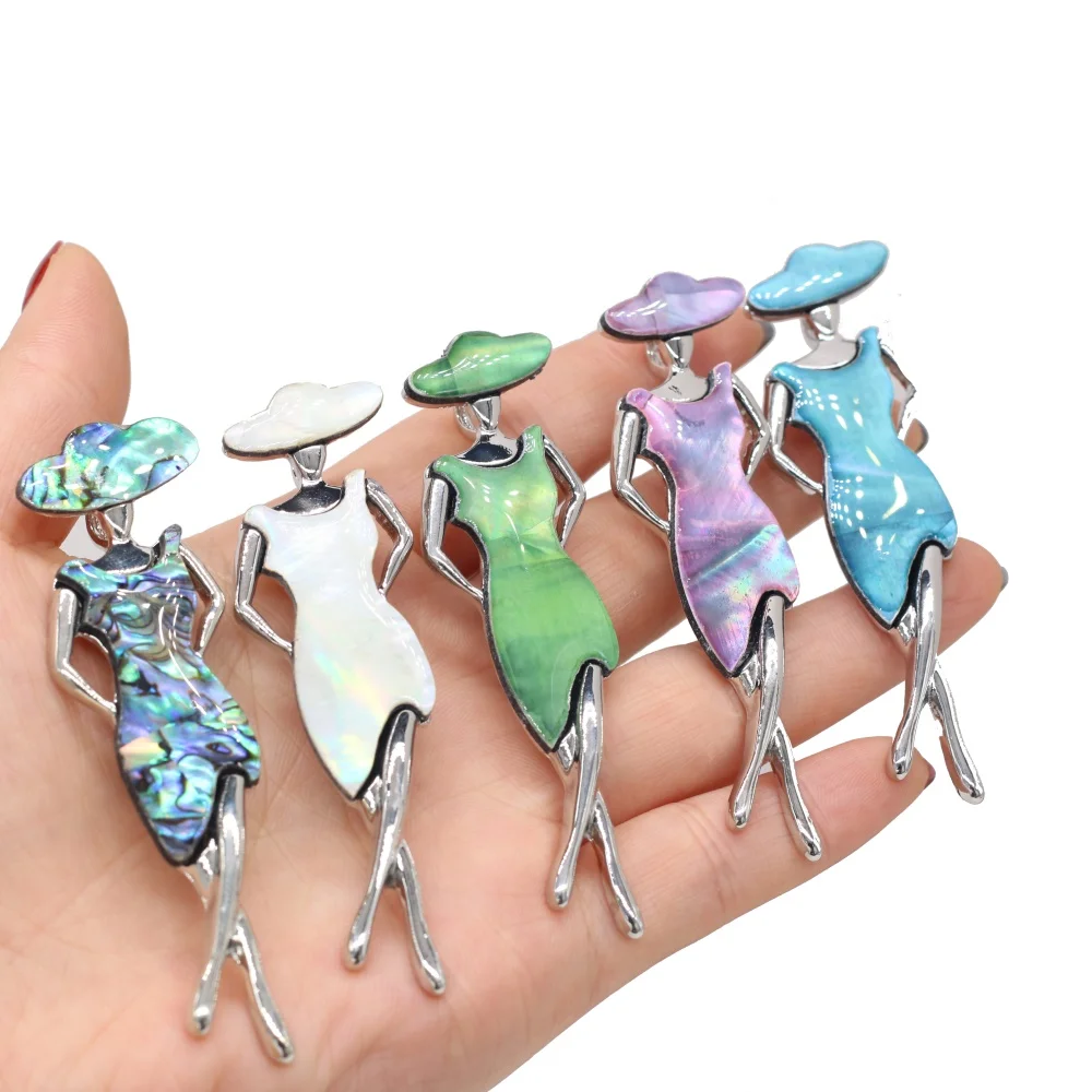 1pc 22x80mm Natural Shell Brooch Pendant Abalone Shellfish Beauty Charms for Jewelry Making Supplies DIY Necklace Accessories
1pc 22x80mm Natural Shell Brooch Pendant Abalone Shellfish Beauty Charms for Jewelry Making Supplies DIY Necklace Accessories