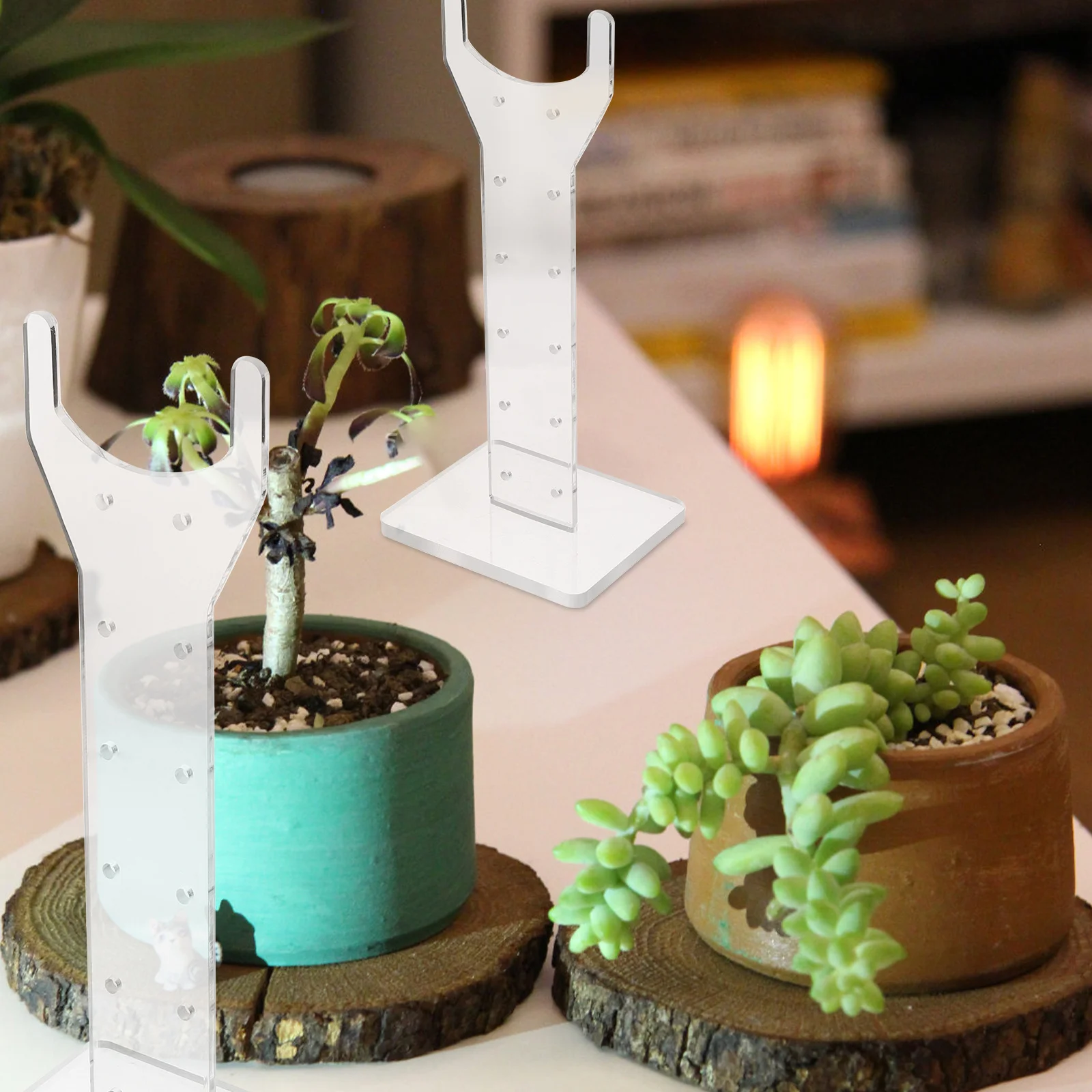 1Pair Acrylic Lamp Rack Heavy-Duty Grow Light Stand for Indoor Plants Efficient Lighting Fixing Accessory Plants Lamp Stand
1Pair Acrylic Lamp Rack Heavy-Duty Grow Light Stand for Indoor Plants Efficient Lighting Fixing Accessory Plants Lamp Stand