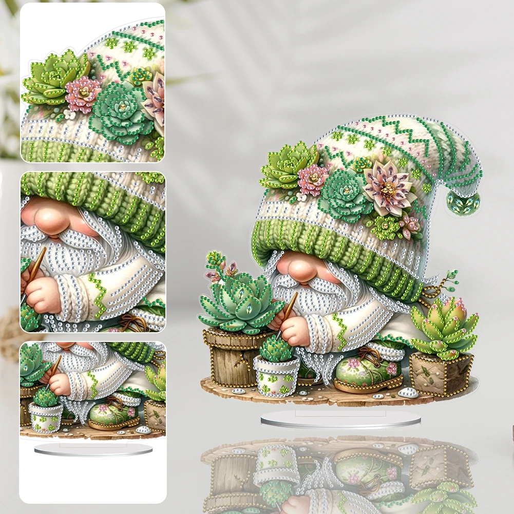 Gnome Double Sided Effect Table Top Diamond Painting Ornament Kits Cute Diamond Painting Desktop Ornaments Kit Home Table Decor
Gnome Double Sided Effect Table Top Diamond Painting Ornament Kits Cute Diamond Painting Desktop Ornaments Kit Home Table Decor