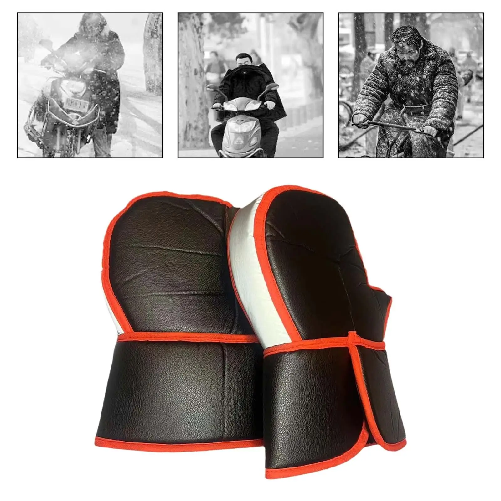 Bike Handlebar Mittens Mitts Unisex Bicycle Pogies Winter Thermal Covers for ATV Scooter Mountain Bikes Motorbike Snowmobile
Bike Handlebar Mittens Mitts Unisex Bicycle Pogies Winter Thermal Covers for ATV Scooter Mountain Bikes Motorbike Snowmobile