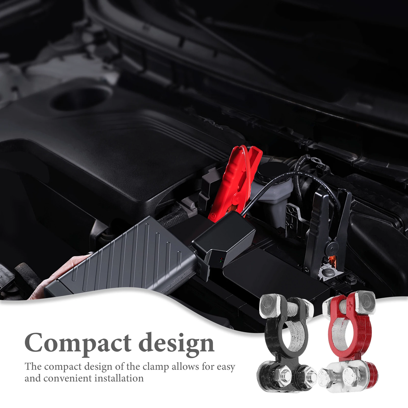 1 Pair Terminal Clamps Aluminum Alloy Car Connectors Positive Negative Clips For Truck Vehicle Terminal
1 Pair Terminal Clamps Aluminum Alloy Car Connectors Positive Negative Clips For Truck Vehicle Terminal