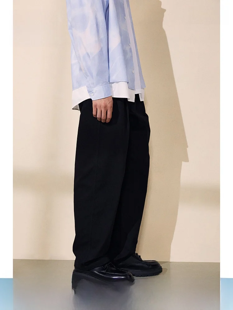 H&M Men's Casual Pants Loose Fit Comfortable Faionable Long Trousers Spring Season Cotton 00% Regular Thin
H&M Men's Casual Pants Loose Fit Comfortable Faionable Long Trousers Spring Season Cotton 00% Regular Thin