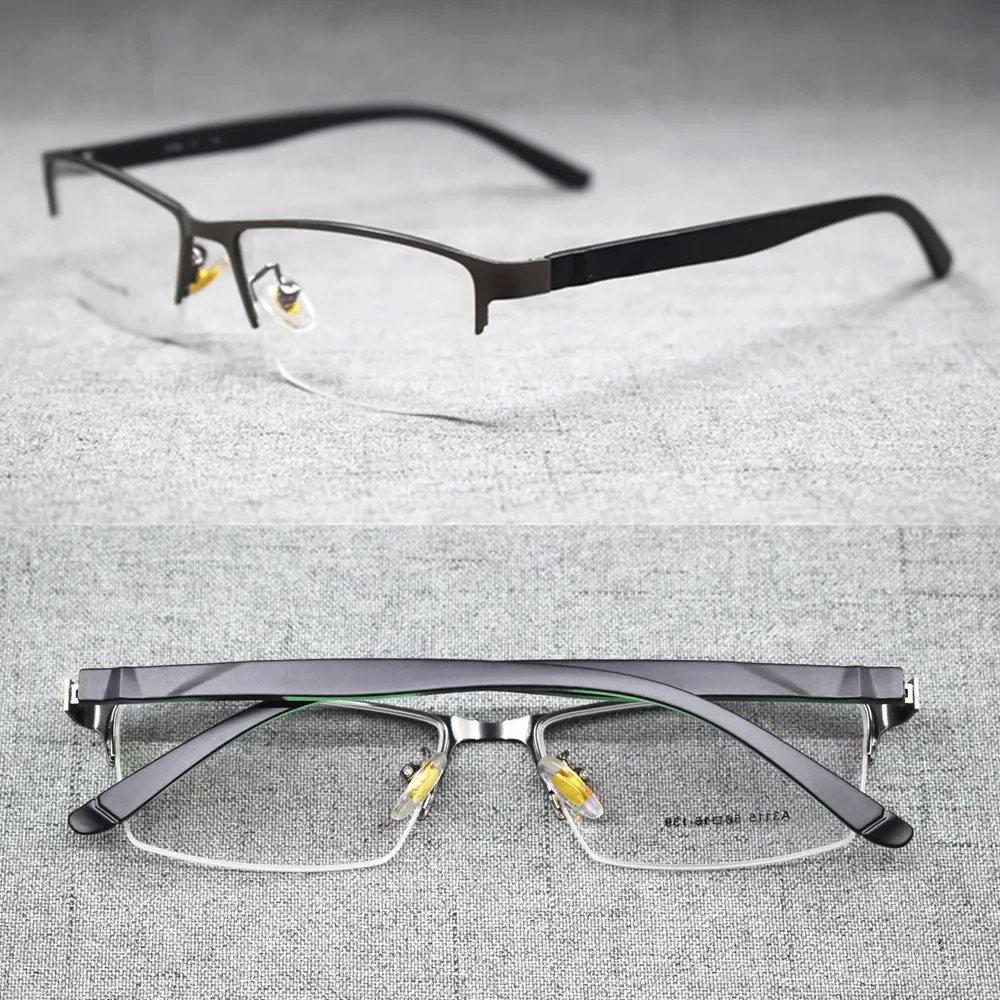 TR90 Lightweight Half Rimless Men Eyeglass Frames Rx able Glasses Spectacles A3115
TR90 Lightweight Half Rimless Men Eyeglass Frames Rx able Glasses Spectacles A3115