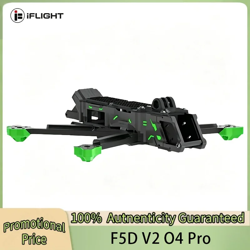 IFlight Nazgul Evoque F5 V2 O4 Pro FPV Frame Kit 5inch F5D 223mm Wheelbase with 6mm Arm for RC FPV Racing Drone
IFlight Nazgul Evoque F5 V2 O4 Pro FPV Frame Kit 5inch F5D 223mm Wheelbase with 6mm Arm for RC FPV Racing Drone