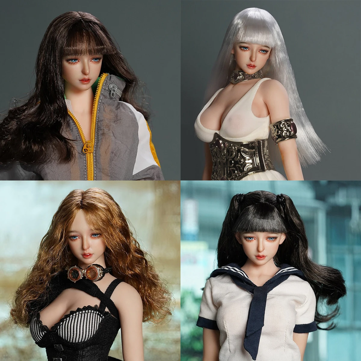 KID KING KKP004 1/6 Bella Head Sculpt Planting Eyelash Head Carving Model Fit 12'' Female Soldier White Action Figure
KID KING KKP004 1/6 Bella Head Sculpt Planting Eyelash Head Carving Model Fit 12'' Female Soldier White Action Figure