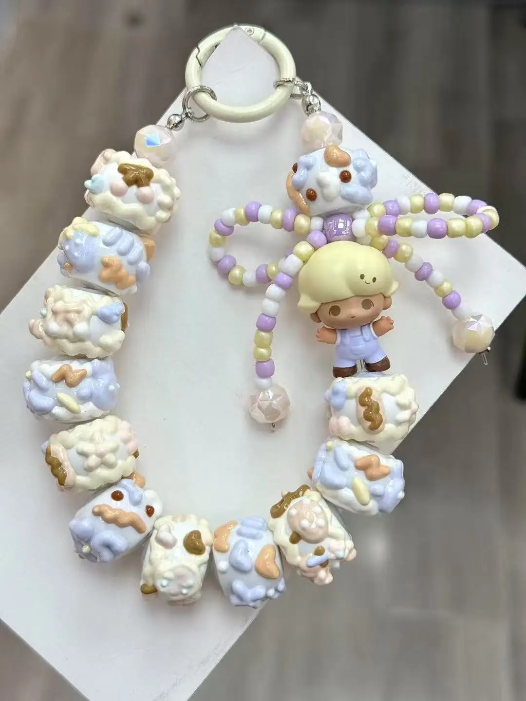 POP BEAN Diy Dimoo Crybaby Molly Sweet Bean Handmade Beaded Phone Strap POPMART Cute Nut Key Chain Kawaii Bag Pendant for Gift
POP BEAN Diy Dimoo Crybaby Molly Sweet Bean Handmade Beaded Phone Strap POPMART Cute Nut Key Chain Kawaii Bag Pendant for Gift