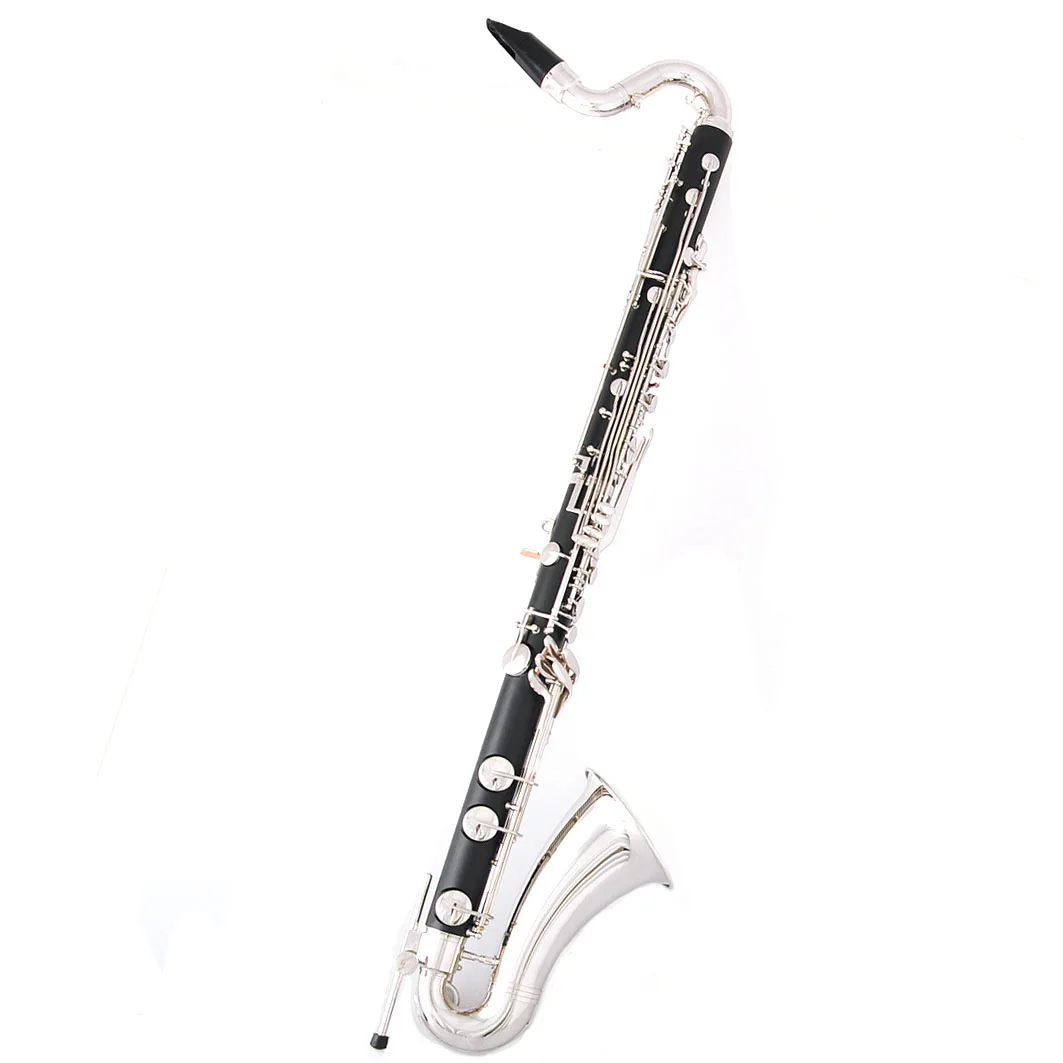 Manufacture Production Suitable Price Nickel Plated Key Hard Rubber Low E Bass Clarinet
Manufacture Production Suitable Price Nickel Plated Key Hard Rubber Low E Bass Clarinet