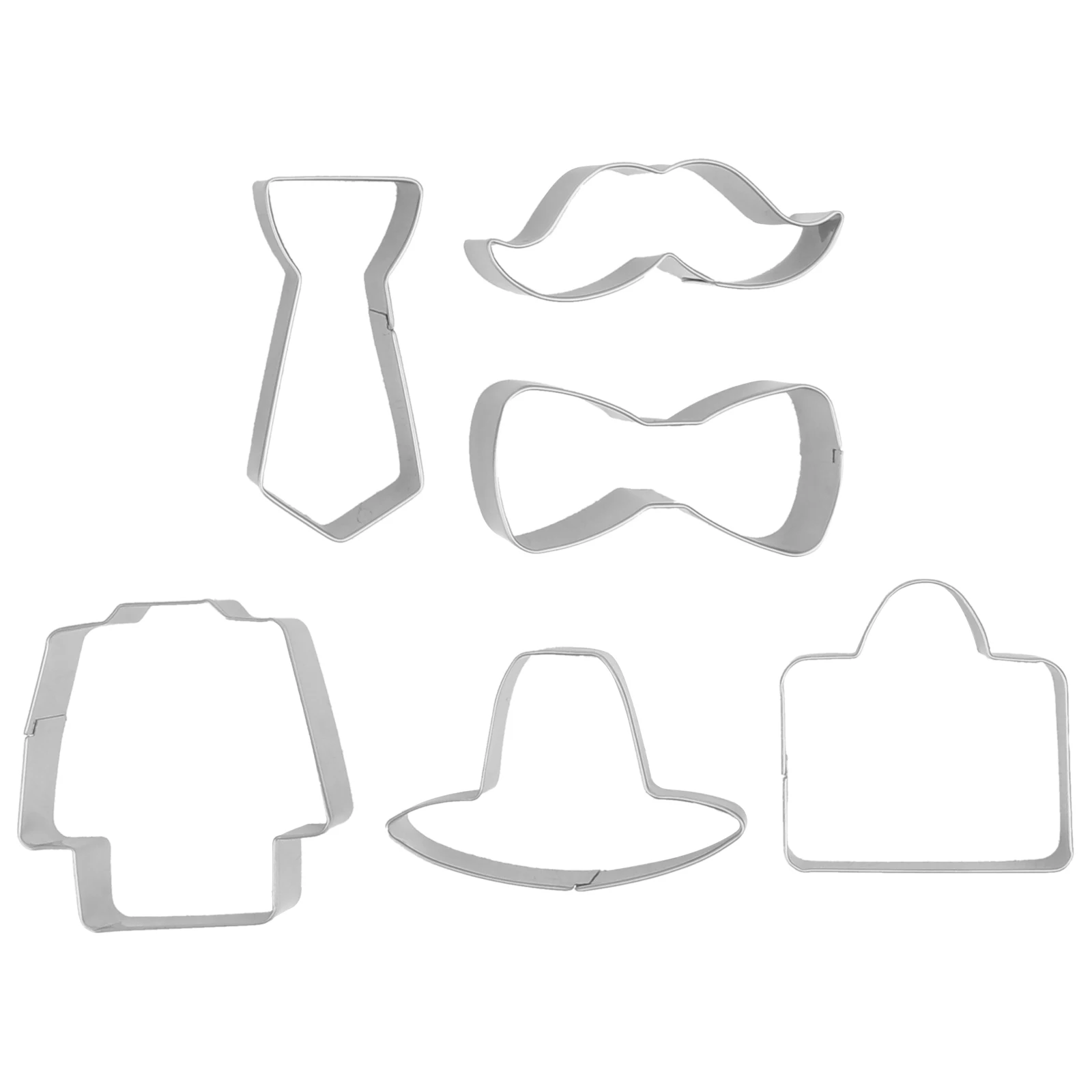 6pcs Cookie Cutters Biscuit Mold Stainless Steel Cartoon Shape DIY Baking Tools Easy Clean Adults Party Gifts
6pcs Cookie Cutters Biscuit Mold Stainless Steel Cartoon Shape DIY Baking Tools Easy Clean Adults Party Gifts