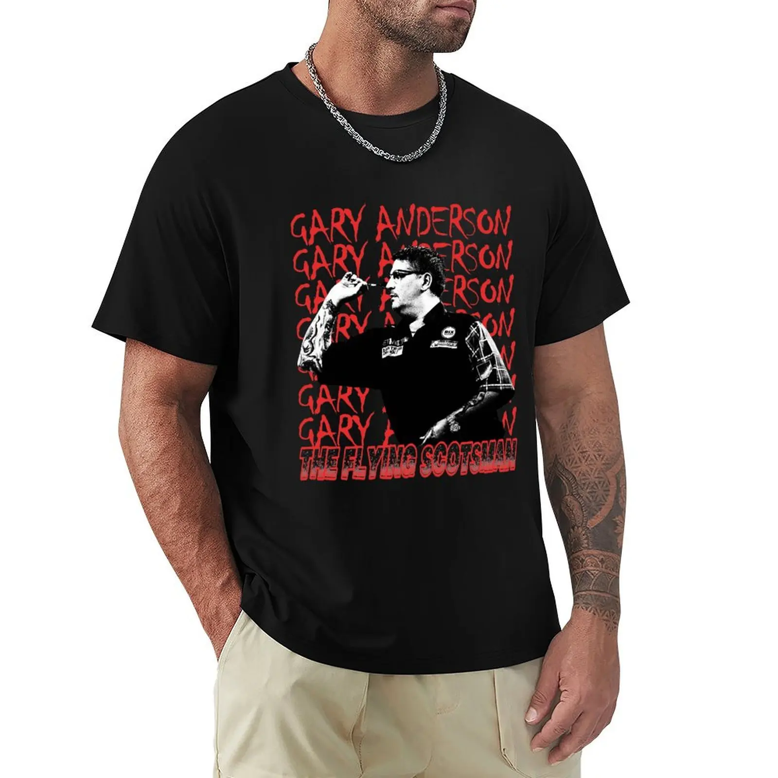 Gary Anderson the flying scotsman T-Shirt football t shirt graphics T-shirts oversize mens graphic t-shirts
Gary Anderson the flying scotsman T-Shirt football t shirt graphics T-shirts oversize mens graphic t-shirts