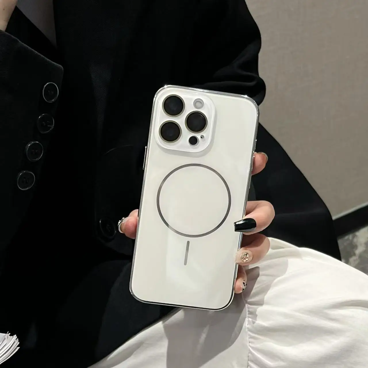 Luxury For Magesafe Magnetic Tempered Glass Hard Wireless Charge Case For iPhone 11 14 13 12 15 16 Pro Max Shockproof PC Cover
Luxury For Magesafe Magnetic Tempered Glass Hard Wireless Charge Case For iPhone 11 14 13 12 15 16 Pro Max Shockproof PC Cover