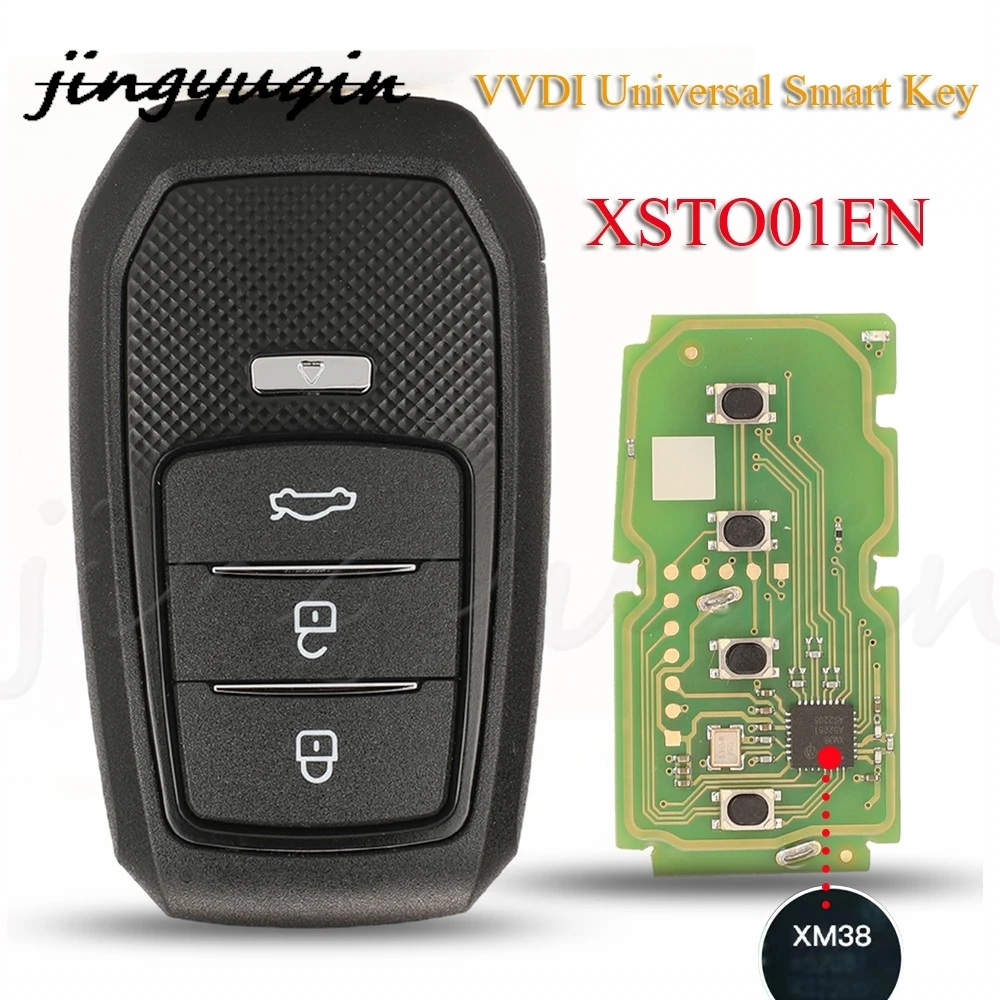 Jingyuqin XSTO01EN Xhorse Универсальный интеллектуальный ключ приближения VVDI XM38 для Toyota Lexus Subaru 4D 8A 4A Поддержка потерянного восстановления
Jingyuqin XSTO01EN Xhorse Универсальный интеллектуальный ключ приближения VVDI XM38 для Toyota Lexus Subaru 4D 8A 4A Поддержка потерянного восстановления