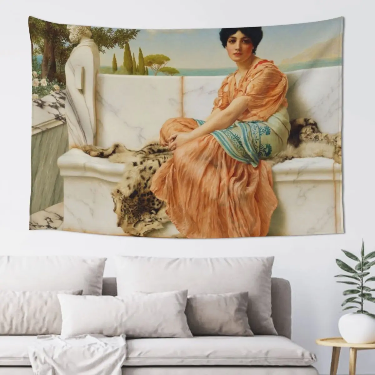 In the Days of Sappho by John William Godward (1904) Tapestry Custom Decor Home Tapestry
In the Days of Sappho by John William Godward (1904) Tapestry Custom Decor Home Tapestry