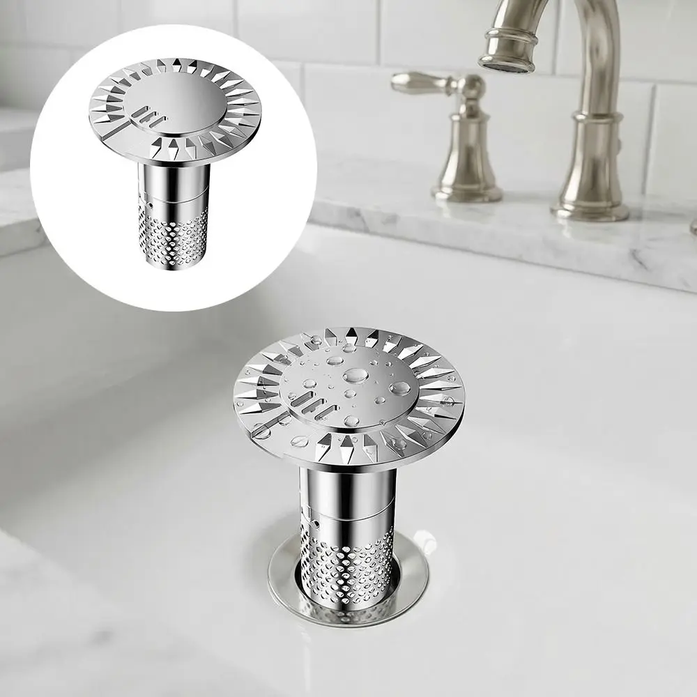 304 Stainless Steel Sink Filter Embedded Filter Basket Anti-odor Drain Filter Anti-clog Universal Drainage Floor Drain
304 Stainless Steel Sink Filter Embedded Filter Basket Anti-odor Drain Filter Anti-clog Universal Drainage Floor Drain