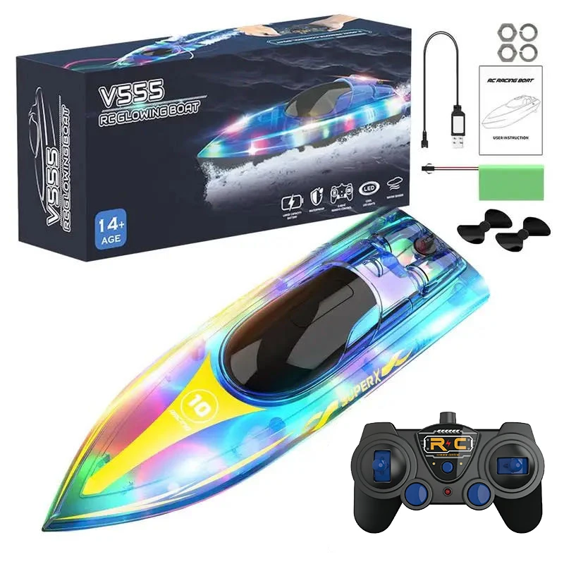 14AGE UP RC Boat 60Min Long Runtime 2.4GHz Dual Motor 15kmh Speed 50m Range ABS Transparent LED Lights Low Battery Alert
14AGE UP RC Boat 60Min Long Runtime 2.4GHz Dual Motor 15kmh Speed 50m Range ABS Transparent LED Lights Low Battery Alert