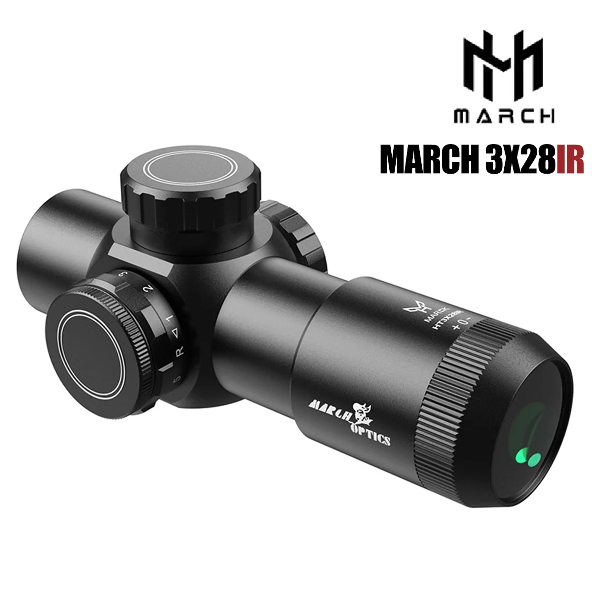 Тактический прицел MARCH HT 3X28IR с красной и зеленой подсветкой для страйкбола, охоты и стрельбы на открытом воздухе
Тактический прицел MARCH HT 3X28IR с красной и зеленой подсветкой для страйкбола, охоты и стрельбы на открытом воздухе