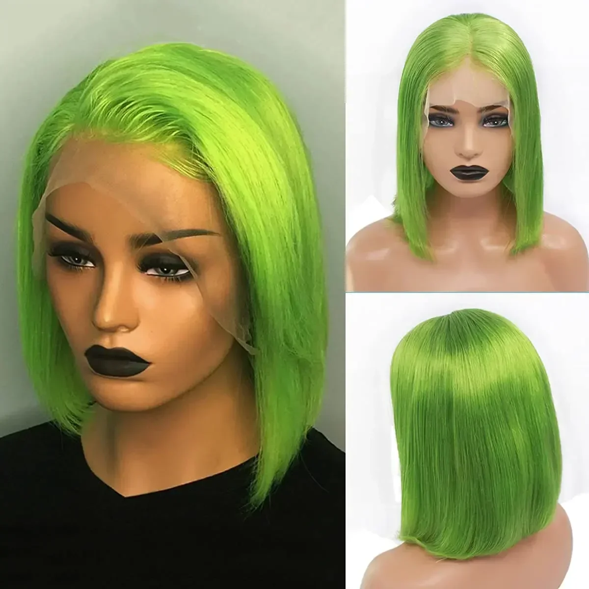 Lime Green Human Hair Short Bob Wig 13X4 Lace Front Human Hair 180% Density Human Hair Wigs 100% Human Hair Quality Cosplay
Lime Green Human Hair Short Bob Wig 13X4 Lace Front Human Hair 180% Density Human Hair Wigs 100% Human Hair Quality Cosplay