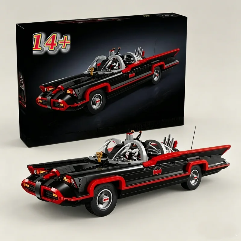 2026 New 482pcs Bat Hero Vehicle 76328 Building Blocks Bricks Innovative Creative DIY Model Toy For Birthday Festival Gifts
2026 New 482pcs Bat Hero Vehicle 76328 Building Blocks Bricks Innovative Creative DIY Model Toy For Birthday Festival Gifts
