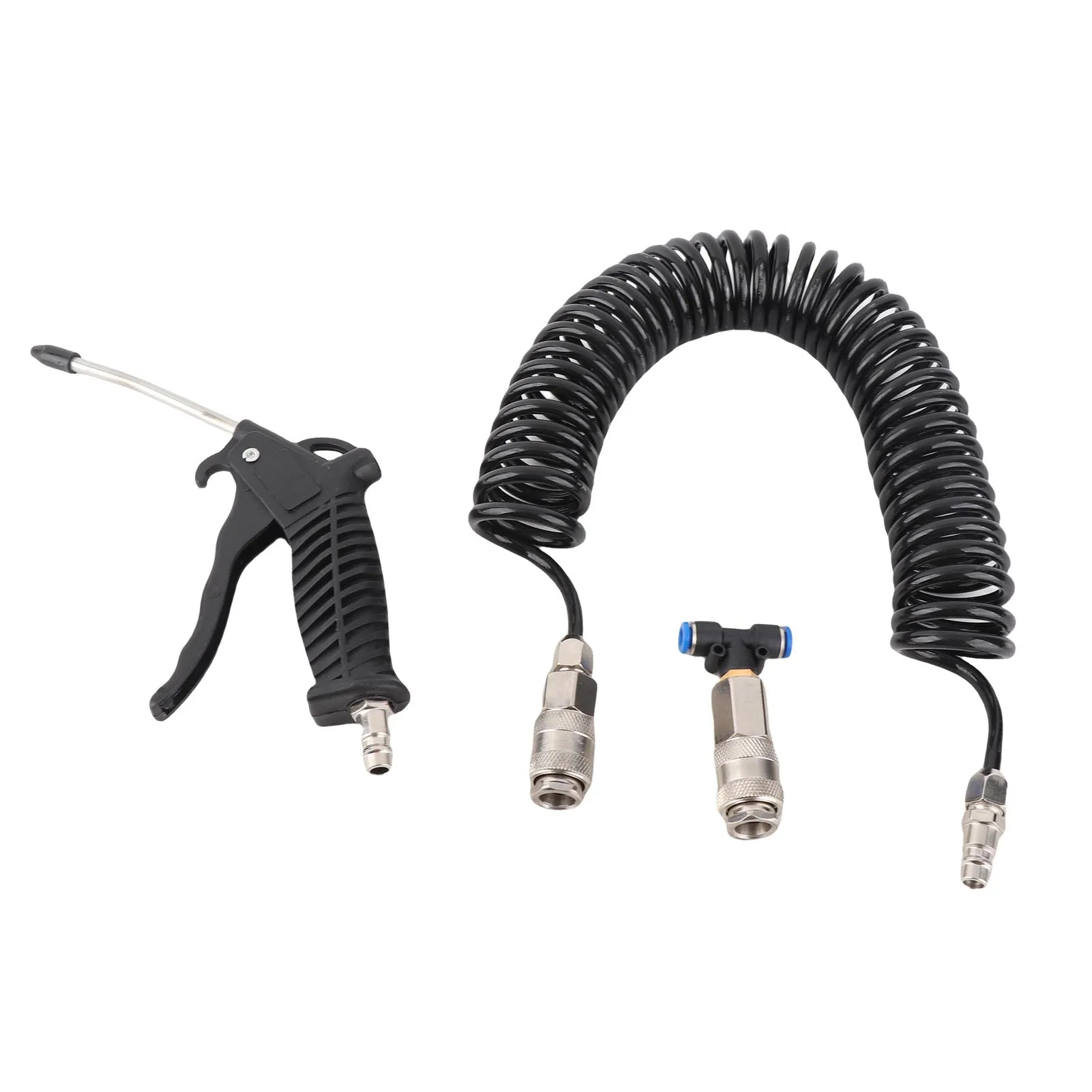 Air Compressor Blow Gun Air Duster Blow Gun Black Air Duster Gun Pneumatic Wind Blowing Kit Set with Small EU Connector PU Hose
Air Compressor Blow Gun Air Duster Blow Gun Black Air Duster Gun Pneumatic Wind Blowing Kit Set with Small EU Connector PU Hose