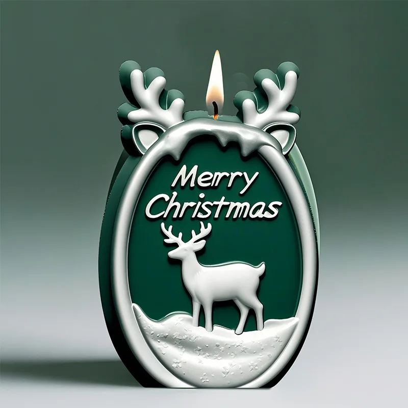 Elk Scented Candle Silicone Mold Christmas DIY Candle Diffuser Decoration Plaster Epoxy Resin Molds Candle Making Supplies
Elk Scented Candle Silicone Mold Christmas DIY Candle Diffuser Decoration Plaster Epoxy Resin Molds Candle Making Supplies