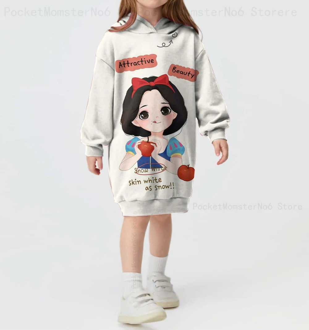 Disney Snow White Princess Girls New Hoodie Printed Fashion Girls Role Playing Costume Loose Dress Cartoon Girls Top
Disney Snow White Princess Girls New Hoodie Printed Fashion Girls Role Playing Costume Loose Dress Cartoon Girls Top