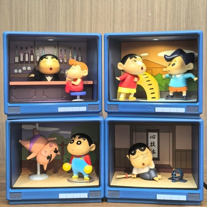 52toys Crayon Shin-Chan Retro Tv Series Blind Box With Light Anime Figure Mystery Box Collectible Desktop Ornaments Gift For Fan
52toys Crayon Shin-Chan Retro Tv Series Blind Box With Light Anime Figure Mystery Box Collectible Desktop Ornaments Gift For Fan