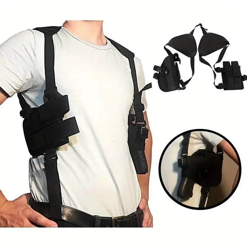 Universal Pistol Gun Holster Left Right Hand Carry Pouch Concealed Shoulder Holster for Gun Accessories Versatile Holster
Universal Pistol Gun Holster Left Right Hand Carry Pouch Concealed Shoulder Holster for Gun Accessories Versatile Holster