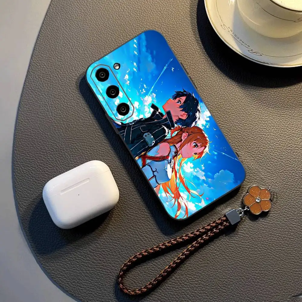 S-Sword Art Online SAO Kirigaya Phone Case For Samsung Galaxy A73,A72,A71,A70,A53,A52,A51,Others Soft Black Cover
S-Sword Art Online SAO Kirigaya Phone Case For Samsung Galaxy A73,A72,A71,A70,A53,A52,A51,Others Soft Black Cover