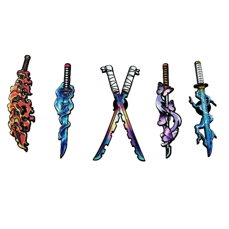 Demon Slayer New Cartoon Metal Brooch Design for Swords and Knives Creative Personality Badge Versatile Decorative Accessories
Demon Slayer New Cartoon Metal Brooch Design for Swords and Knives Creative Personality Badge Versatile Decorative Accessories