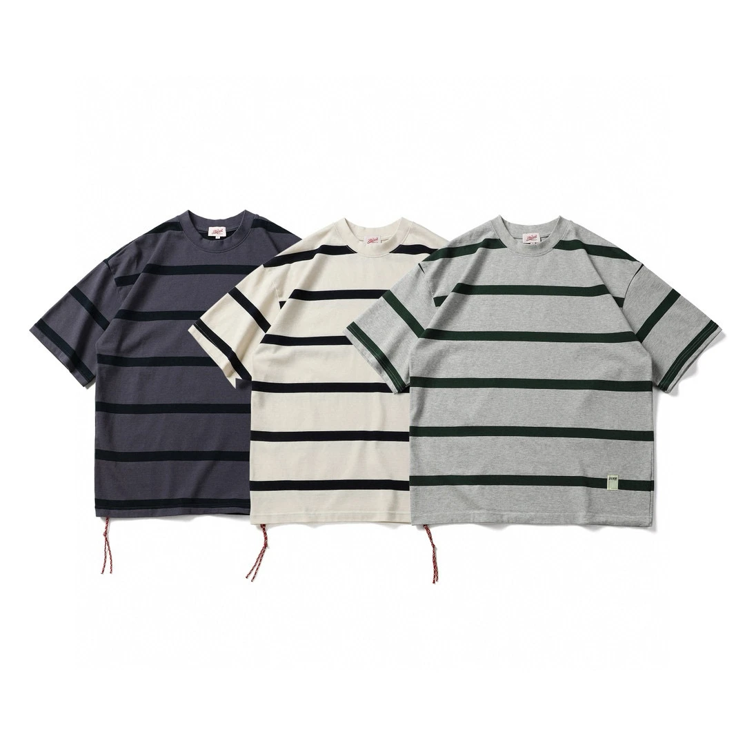 Summer Stripe ort Sve T-irt Men's Casual Loose Korean Sle Versatile f Sve Top Youth Faion Pure Cotton Anti-W...
Summer Stripe ort Sve T-irt Men's Casual Loose Korean Sle Versatile f Sve Top Youth Faion Pure Cotton Anti-W...