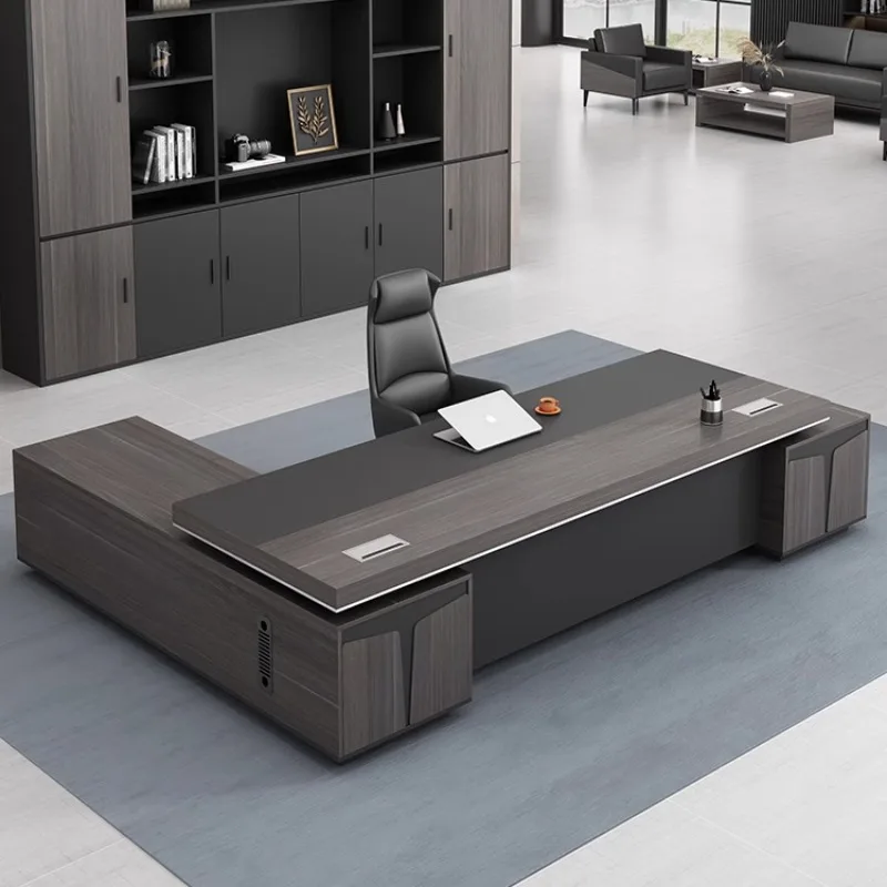 In Stock Dark Wood Office Desk L Shaped Quality Combination Storage Office Desk Modern Reception Escritorio Oficina Furniture
In Stock Dark Wood Office Desk L Shaped Quality Combination Storage Office Desk Modern Reception Escritorio Oficina Furniture