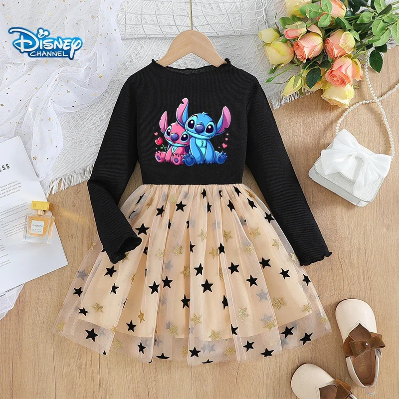 Disney Stitch Children Dress Anime Figures Pattern Skirts Summer Kawaii Princess Dress Clothes Kid Party Birthday Clothing Gifts
Disney Stitch Children Dress Anime Figures Pattern Skirts Summer Kawaii Princess Dress Clothes Kid Party Birthday Clothing Gifts
