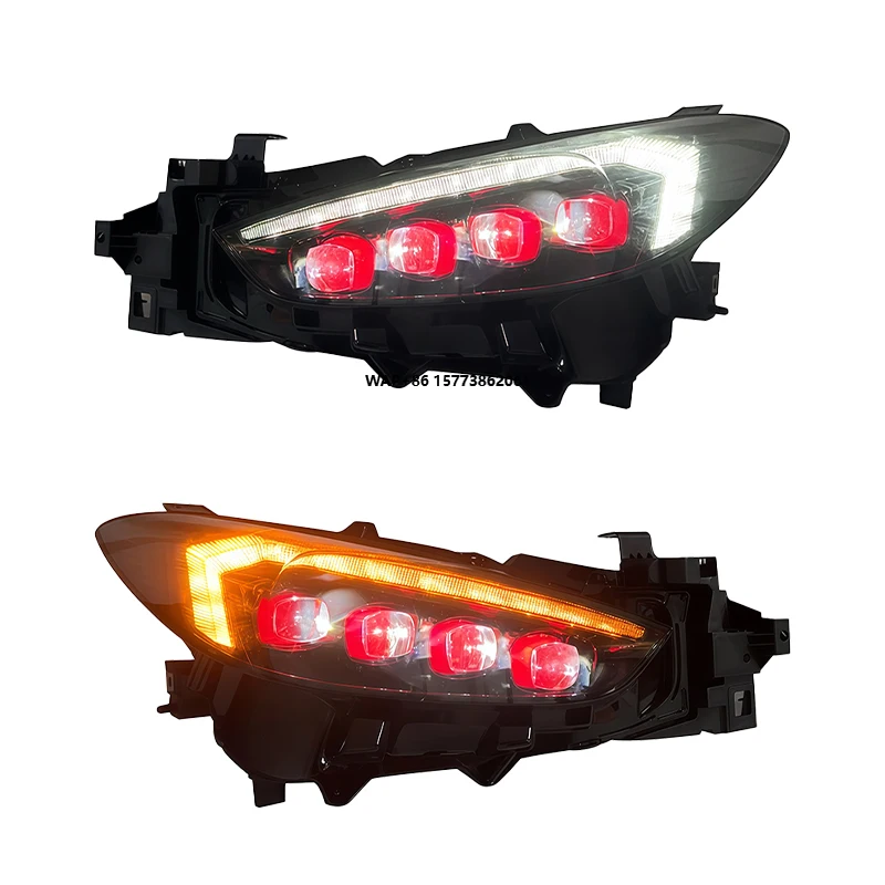 2 Pieces High Quality LED Headlight for 3 Axela 2017-2019 New Styles Front Light Upgrade 12V Crystal Head Lights Assembly
2 Pieces High Quality LED Headlight for 3 Axela 2017-2019 New Styles Front Light Upgrade 12V Crystal Head Lights Assembly