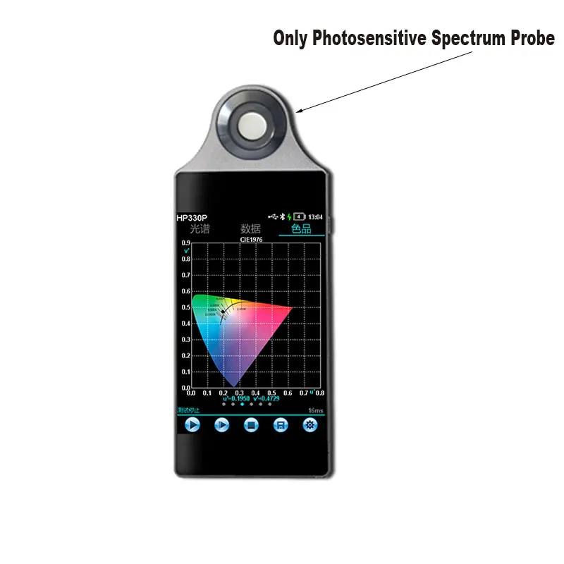 DUOTONE HP330P Handheld plant parameters Spectral Illuminance Meter Spectrophotometer 380-780 PPFD YPFD
DUOTONE HP330P Handheld plant parameters Spectral Illuminance Meter Spectrophotometer 380-780 PPFD YPFD