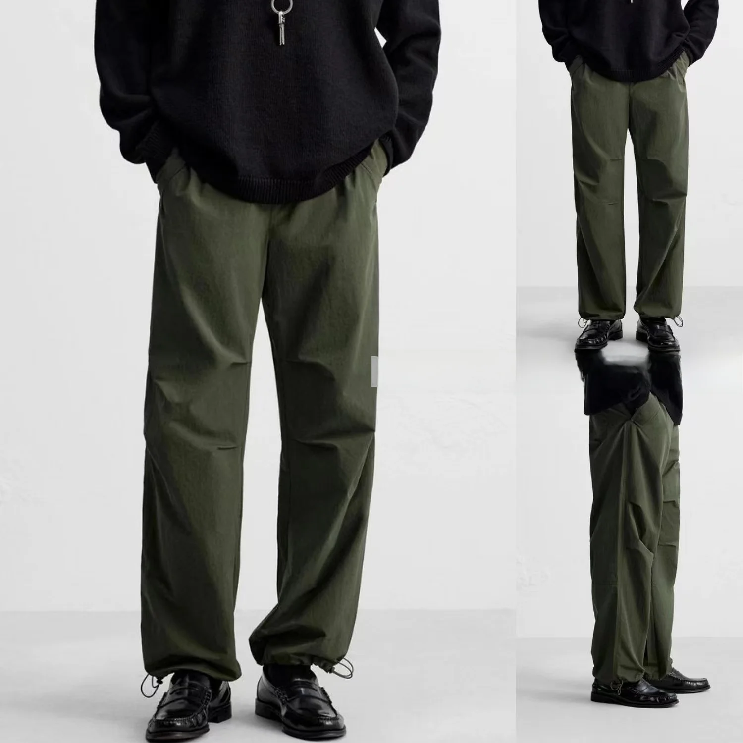 New Men's Casual Pants Loose Lightweight Tech Fabric Comfortable Simple Straight Leg Long Trousers Spring Summer Faion
New Men's Casual Pants Loose Lightweight Tech Fabric Comfortable Simple Straight Leg Long Trousers Spring Summer Faion