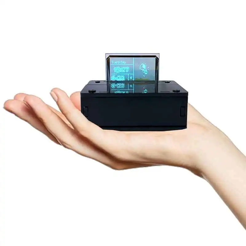 ESP32 1,51 дюймовый OLED прозрачный экран дисплея автомобиля Настольный безделушка Mini TV LVGL
ESP32 1,51 дюймовый OLED прозрачный экран дисплея автомобиля Настольный безделушка Mini TV LVGL