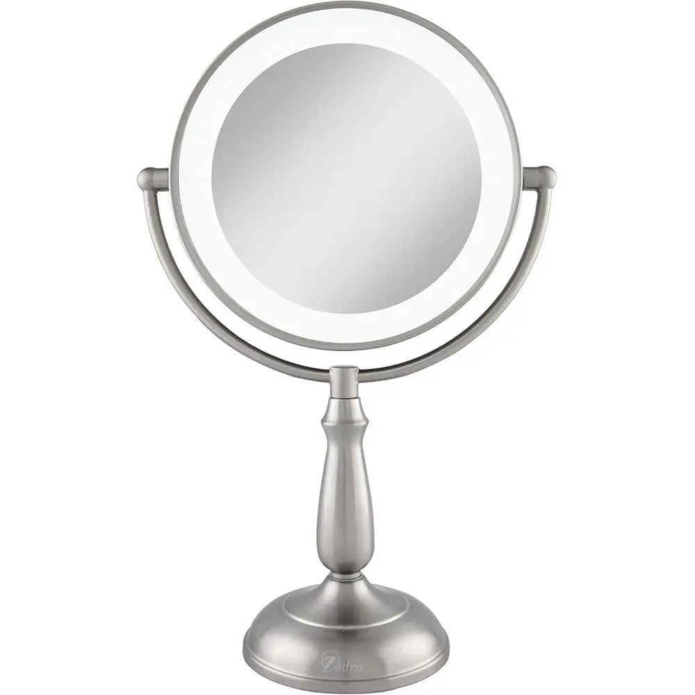 11" Makeup Mirror with Lights and Magniication Dimmable Touch LED Lighted Makeup Mirror with Magniication
11" Makeup Mirror with Lights and Magniication Dimmable Touch LED Lighted Makeup Mirror with Magniication