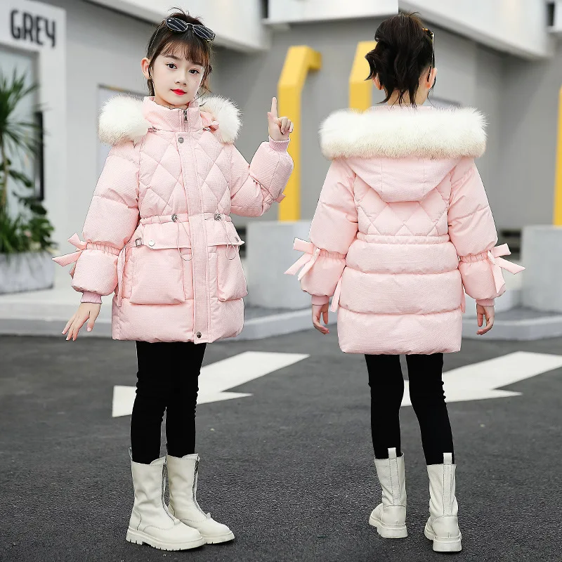 Girls Down Coat Jacket Cotton Outwear 2023 Pink Warm Thicken Winter Skiwear Windproof Teenagers Children's Clothing
Girls Down Coat Jacket Cotton Outwear 2023 Pink Warm Thicken Winter Skiwear Windproof Teenagers Children's Clothing