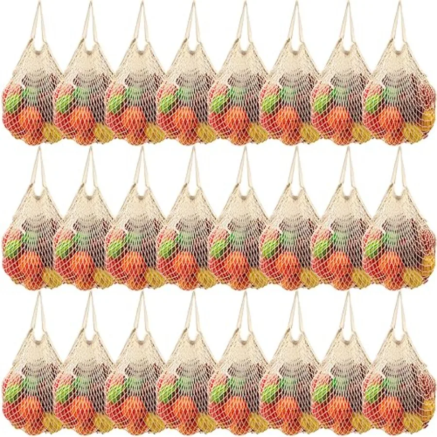 24 Pcs Reusable Cotton Mesh Produce Shopping Bags Washable Grocery Net Portable Fruit and Vegetable Cotton String Bags Net Tote
24 Pcs Reusable Cotton Mesh Produce Shopping Bags Washable Grocery Net Portable Fruit and Vegetable Cotton String Bags Net Tote